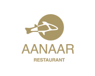 Restaurant AANAAR_logo_kulta-valkoinen tekstilla_200x250px